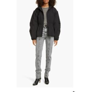 NWT -Isabel Marant Hominy Acid Wash High Waist Jeans size 38